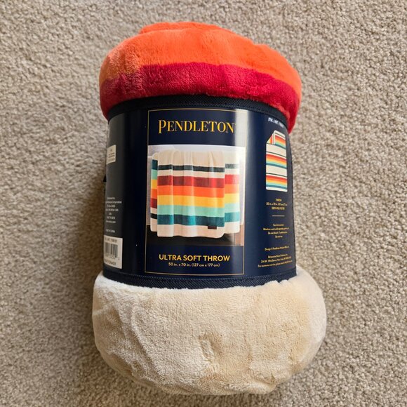 NWT Pendleton Plush Mount Foraker Throw - Picture 5 of 7